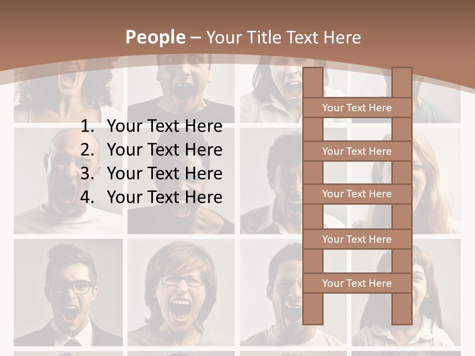 Kid Wall Voice PowerPoint Template