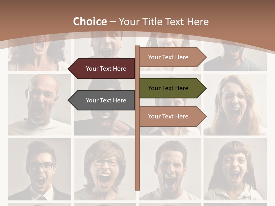 Kid Wall Voice PowerPoint Template