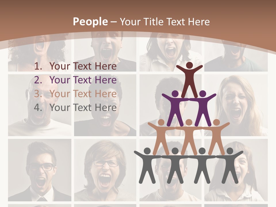 Kid Wall Voice PowerPoint Template