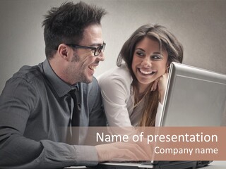 Friend Woman Work PowerPoint Template