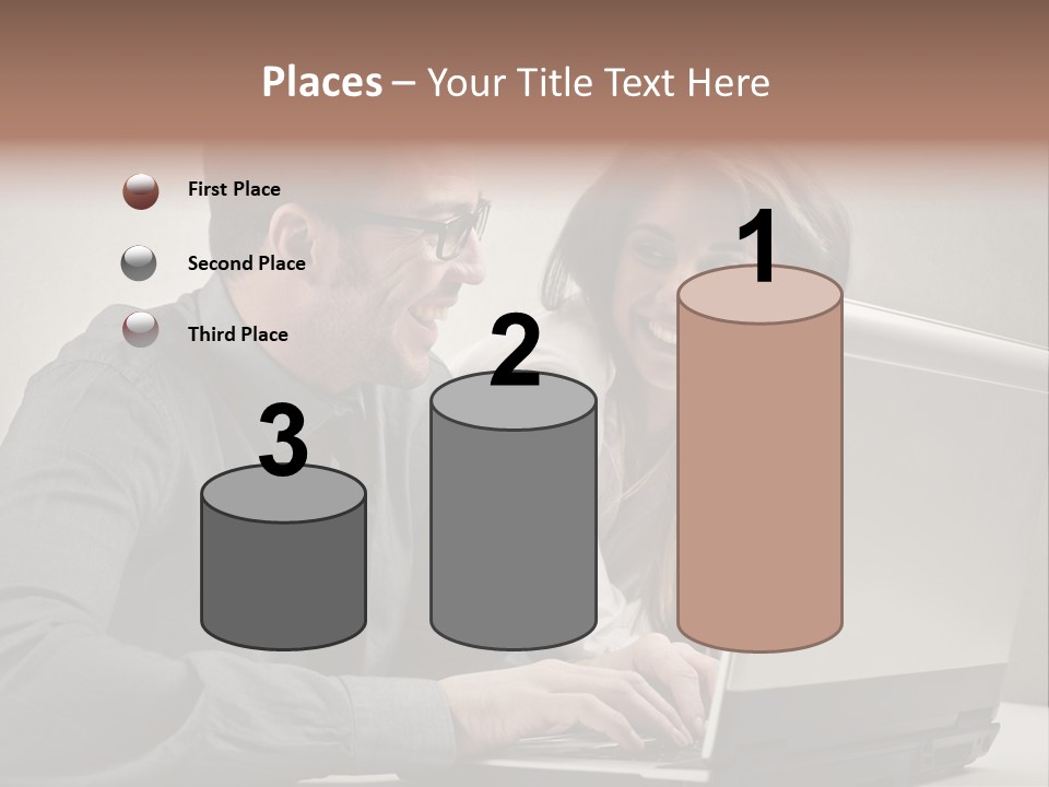 Friend Woman Work PowerPoint Template