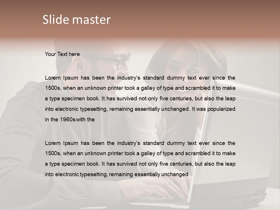 Friend Woman Work PowerPoint Template