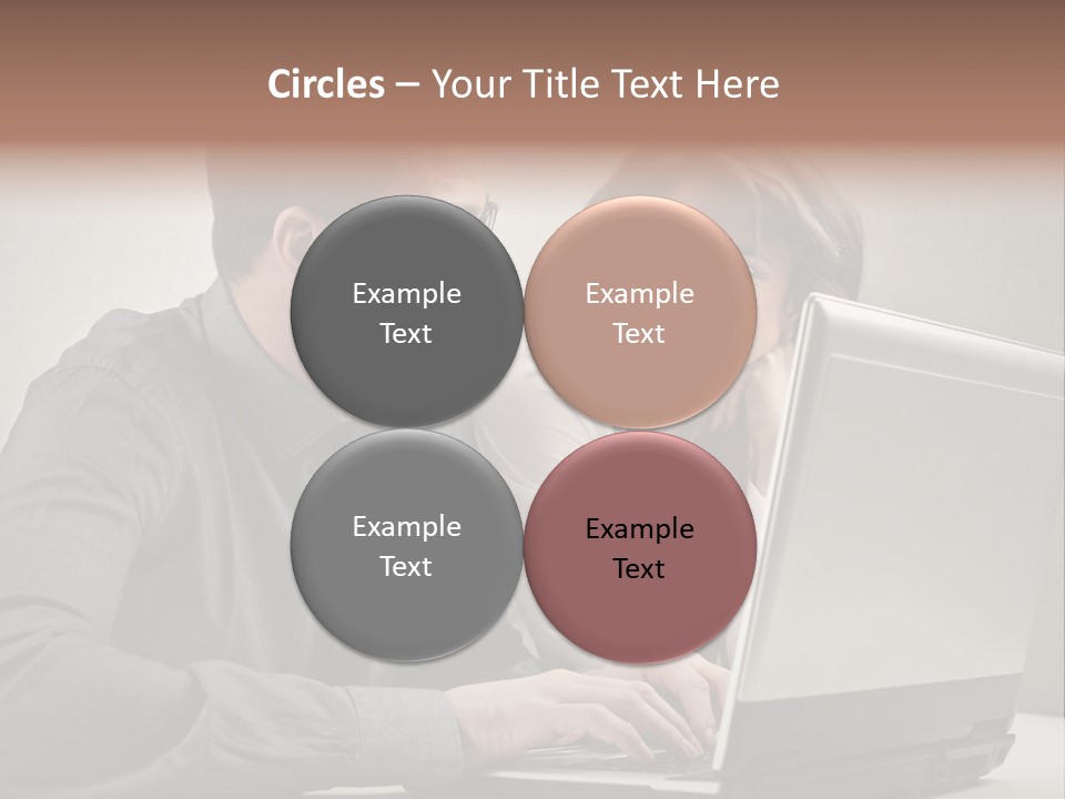 Friend Woman Work PowerPoint Template