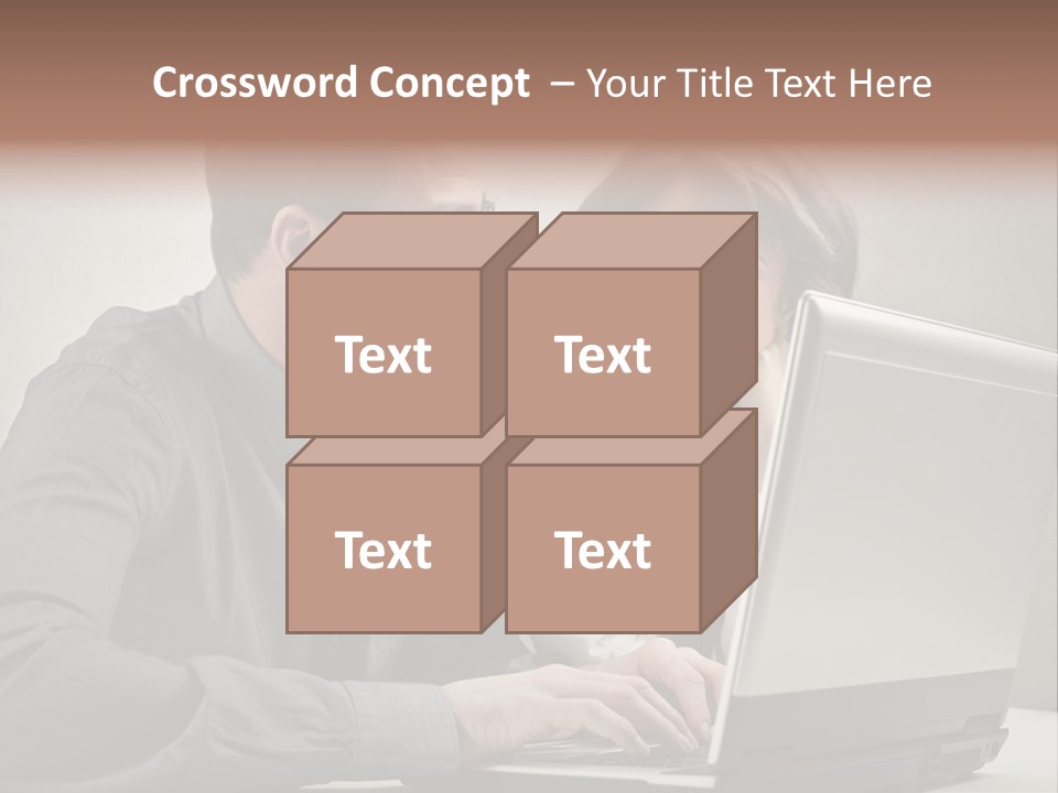 Friend Woman Work PowerPoint Template