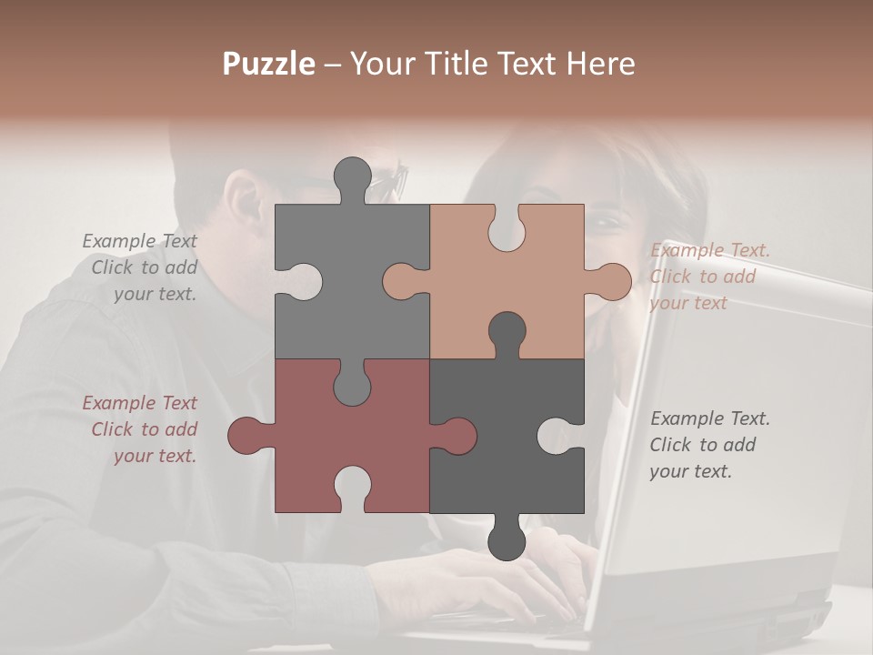 Friend Woman Work PowerPoint Template