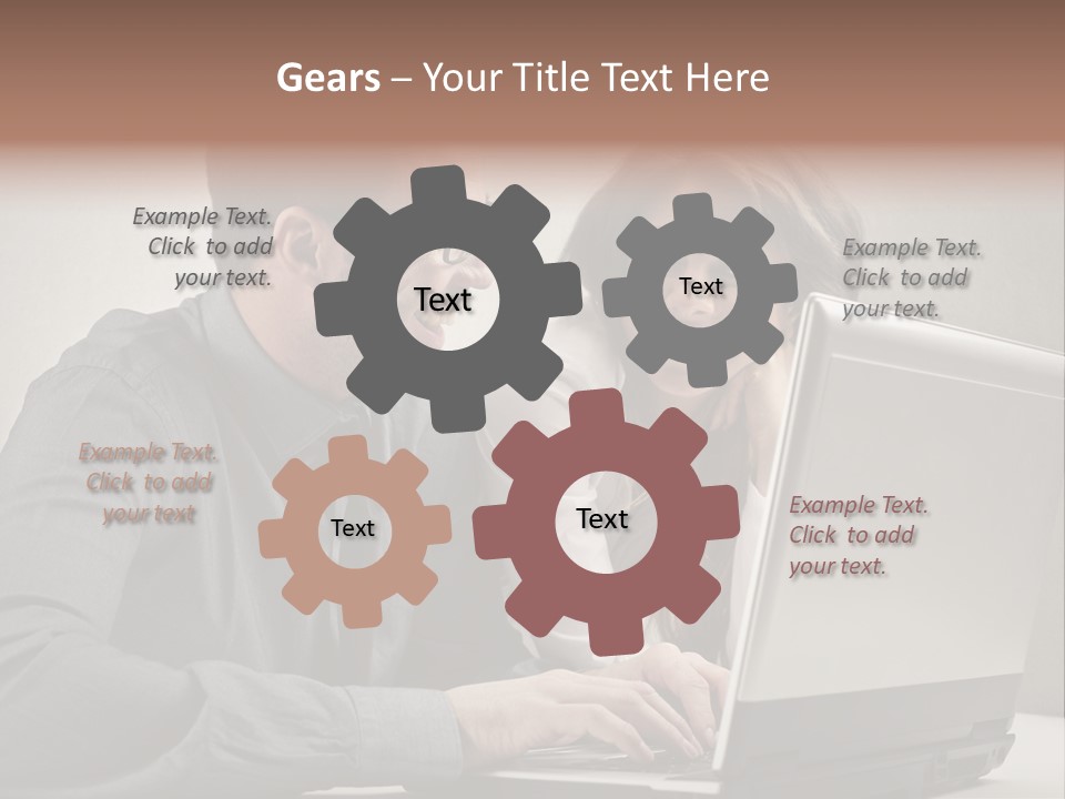 Friend Woman Work PowerPoint Template