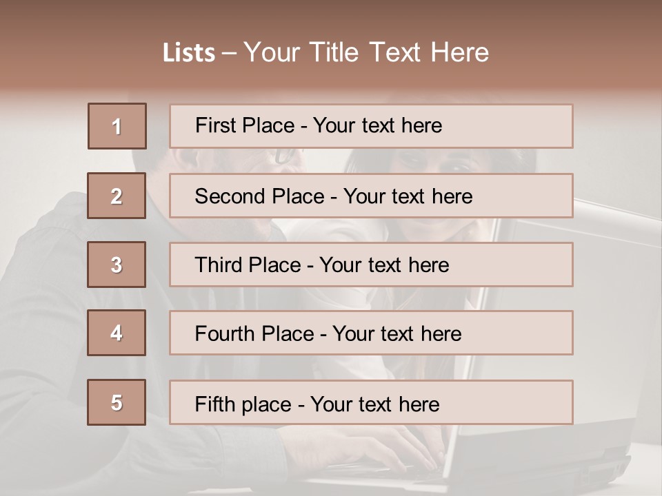 Friend Woman Work PowerPoint Template