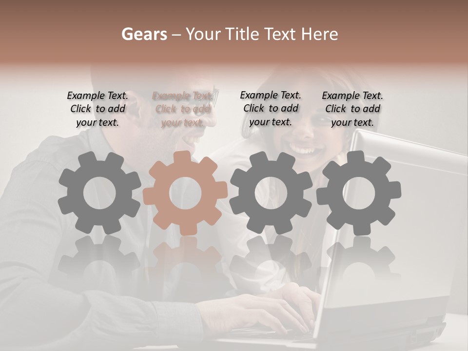 Friend Woman Work PowerPoint Template