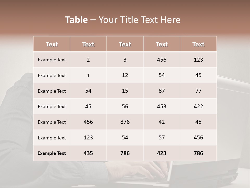 Friend Woman Work PowerPoint Template