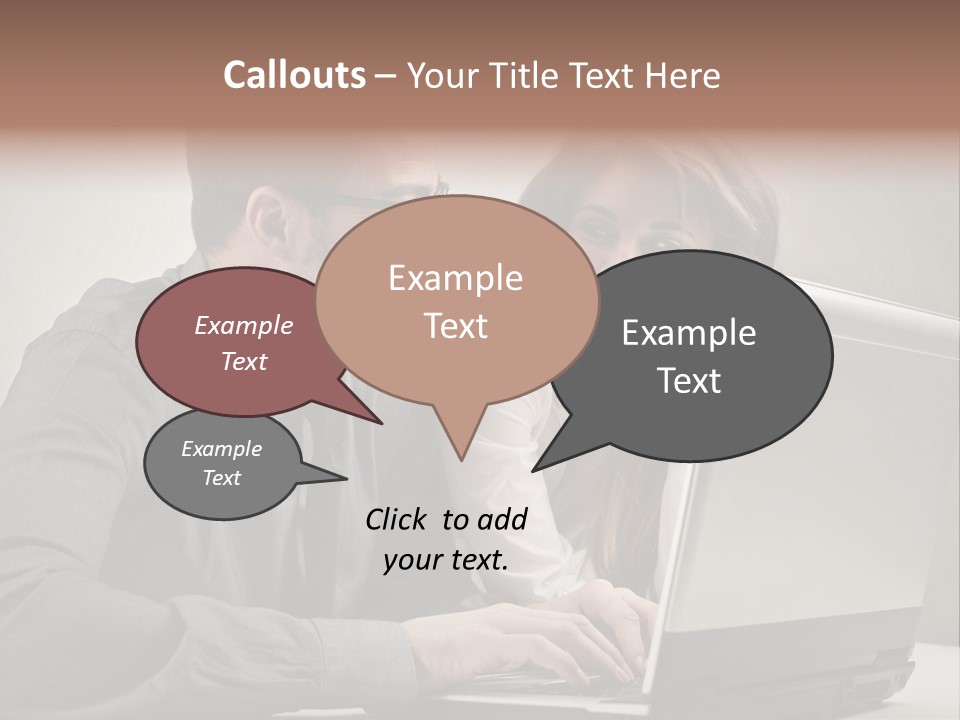 Friend Woman Work PowerPoint Template