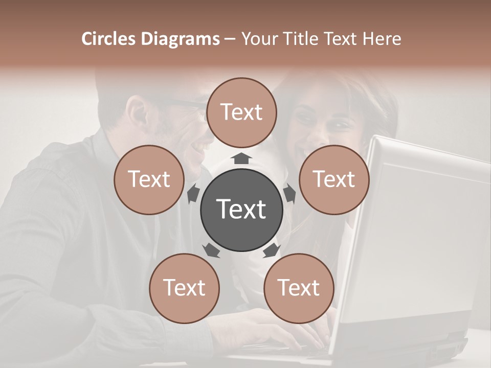 Friend Woman Work PowerPoint Template