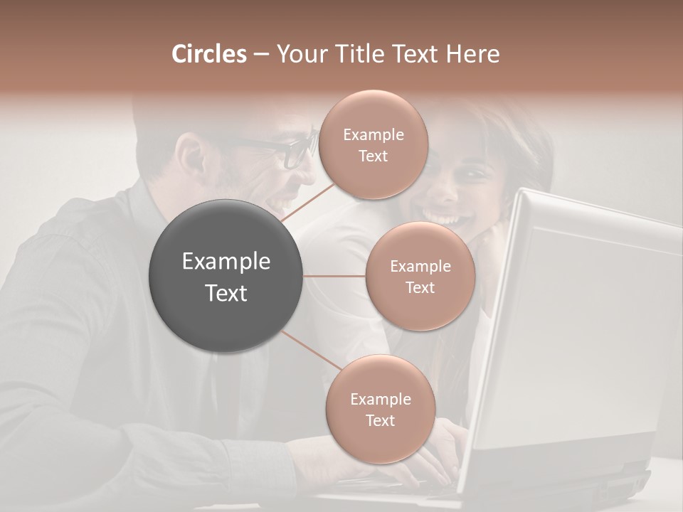 Friend Woman Work PowerPoint Template