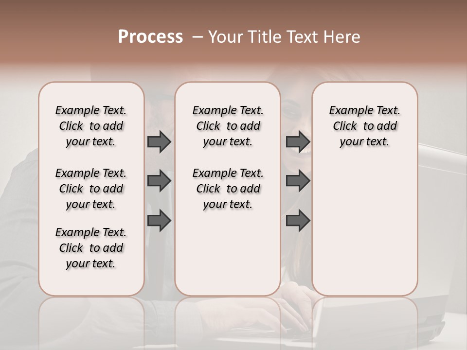 Friend Woman Work PowerPoint Template