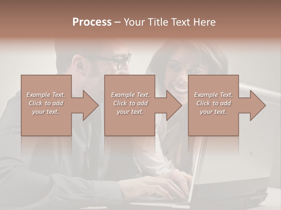 Friend Woman Work PowerPoint Template