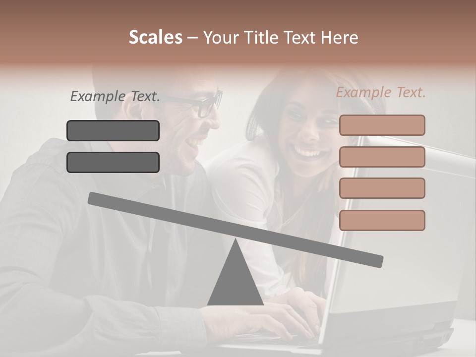 Friend Woman Work PowerPoint Template