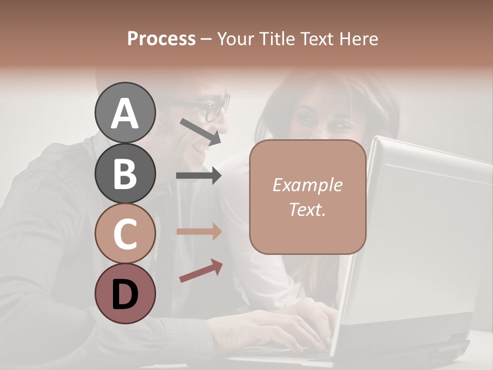 Friend Woman Work PowerPoint Template