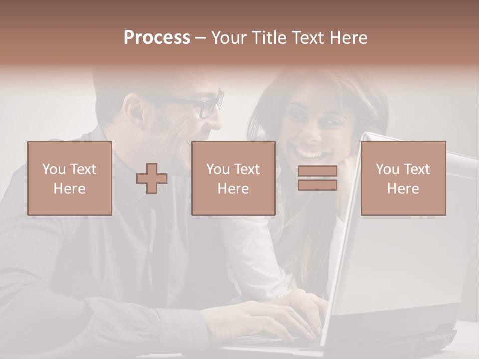Friend Woman Work PowerPoint Template