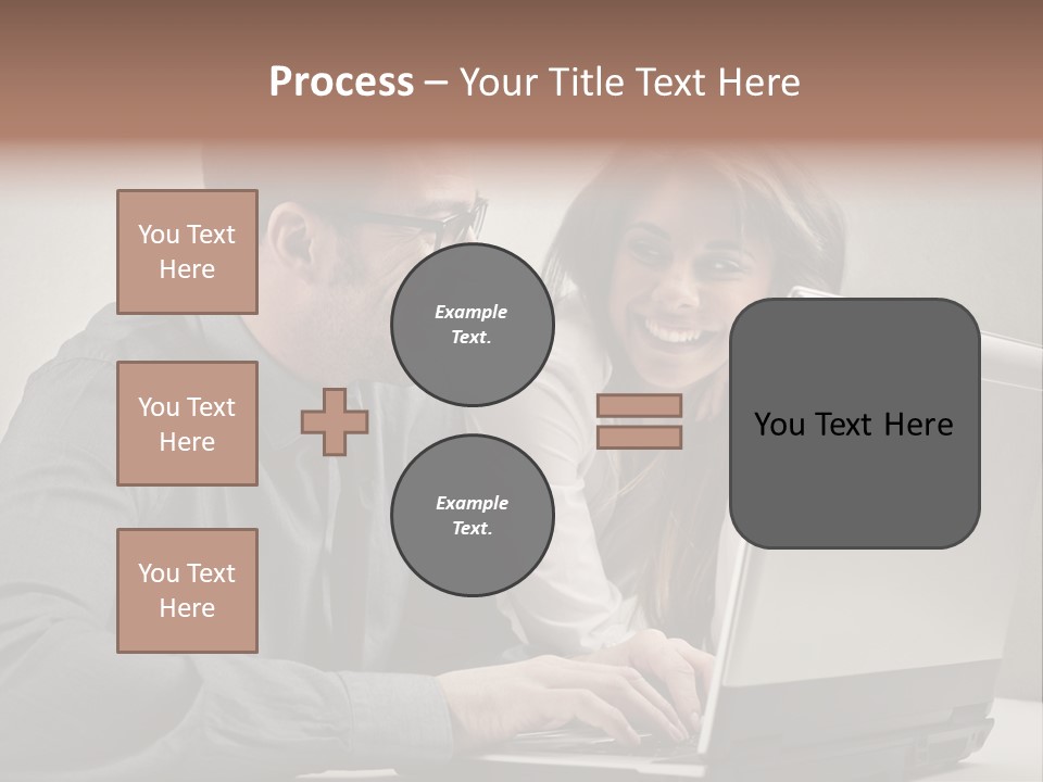 Friend Woman Work PowerPoint Template