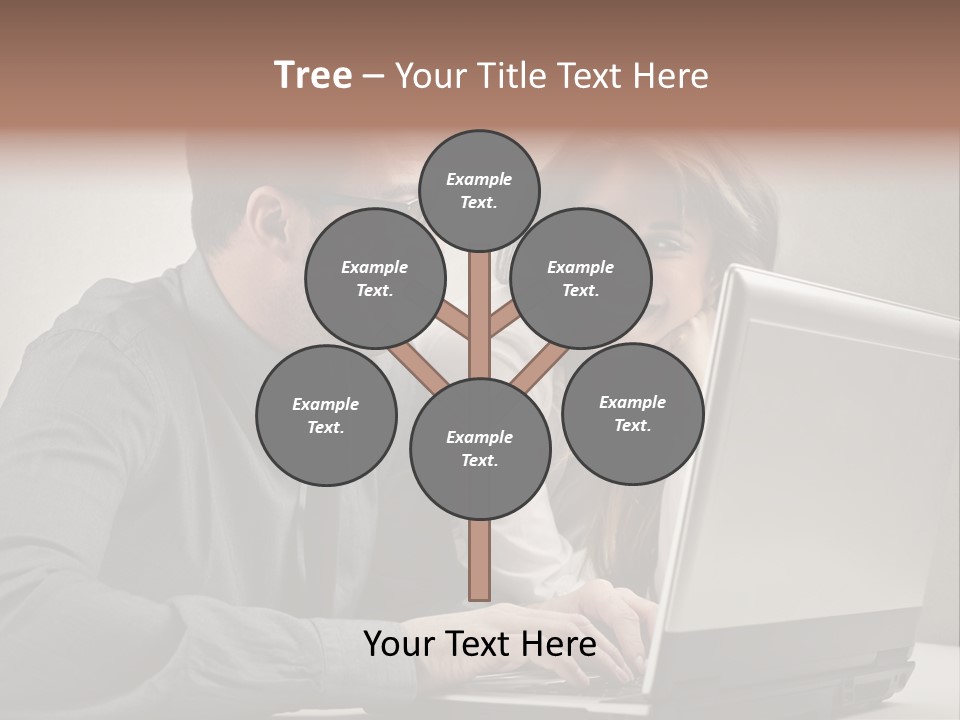 Friend Woman Work PowerPoint Template