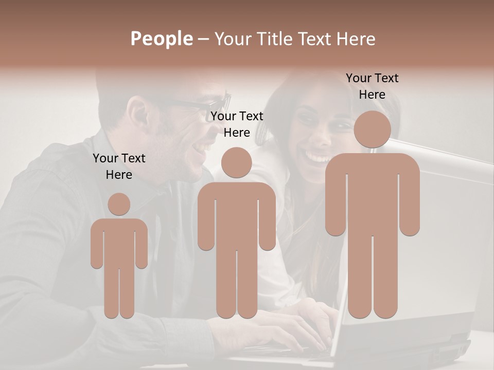 Friend Woman Work PowerPoint Template