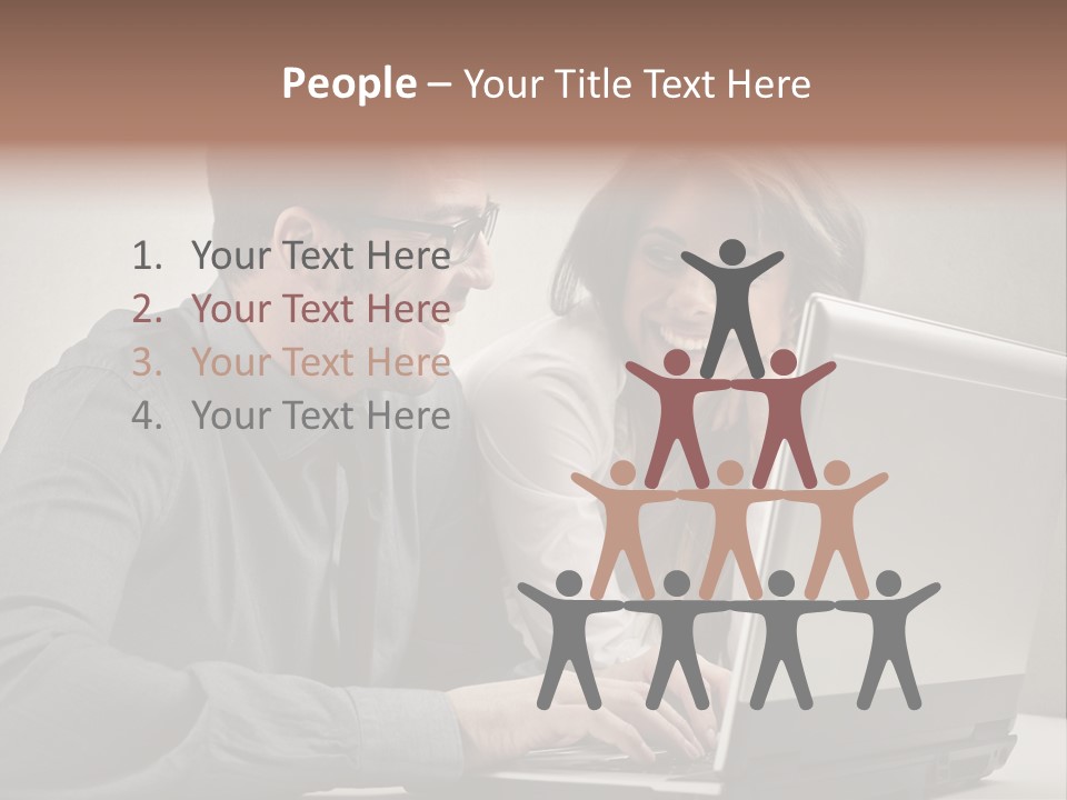 Friend Woman Work PowerPoint Template