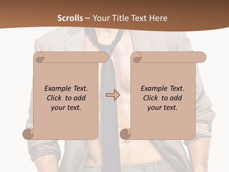 Modern White Executive PowerPoint Template