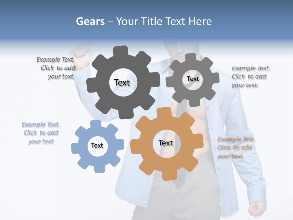 Handsome Full Energetic PowerPoint Template