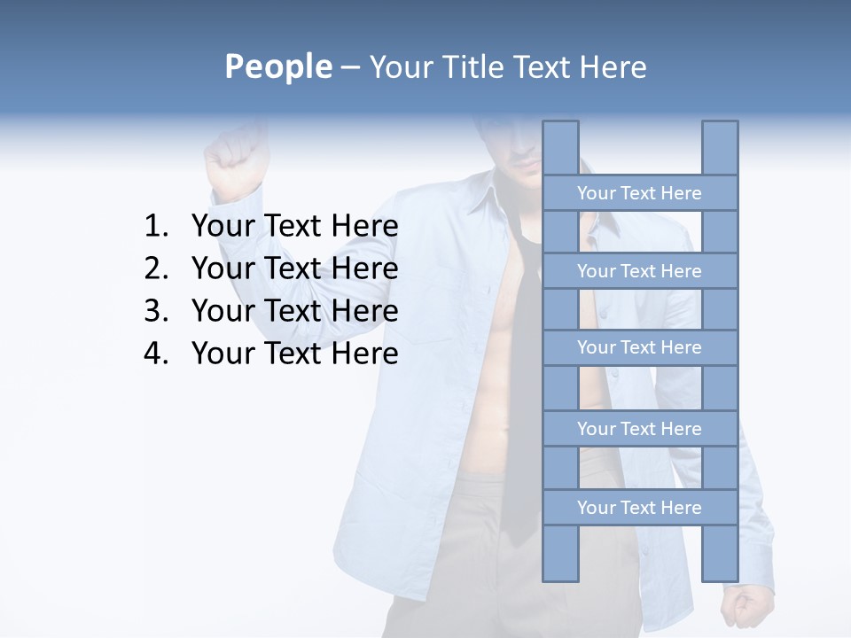 Handsome Full Energetic PowerPoint Template