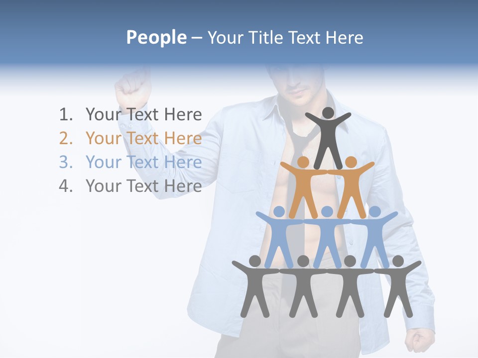 Handsome Full Energetic PowerPoint Template