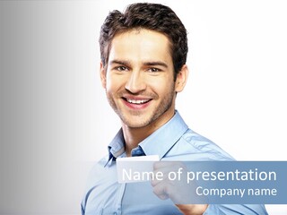 Showing People Casual PowerPoint Template