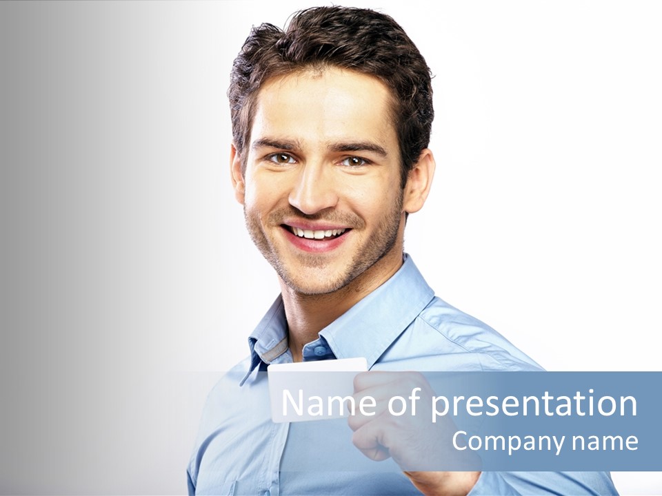 Showing People Casual PowerPoint Template