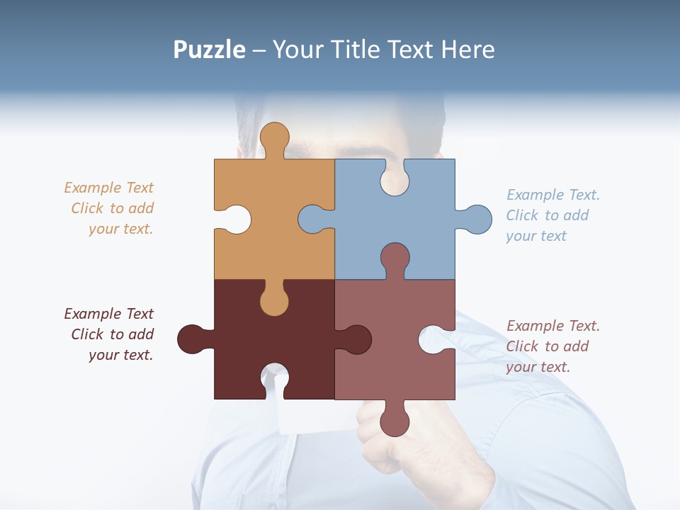 Showing People Casual PowerPoint Template