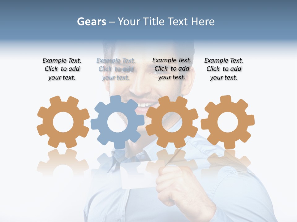 Showing People Casual PowerPoint Template