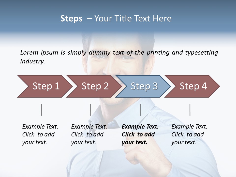 Showing People Casual PowerPoint Template