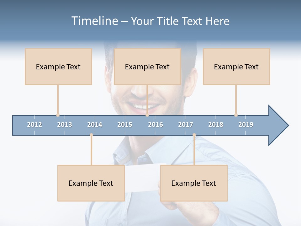 Showing People Casual PowerPoint Template