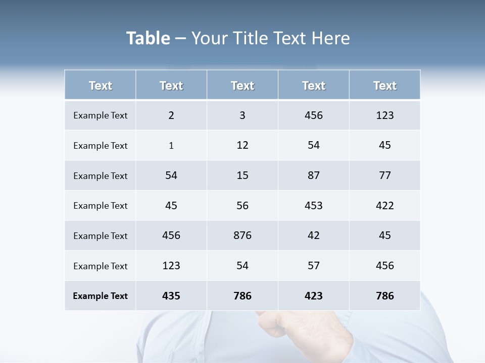 Showing People Casual PowerPoint Template