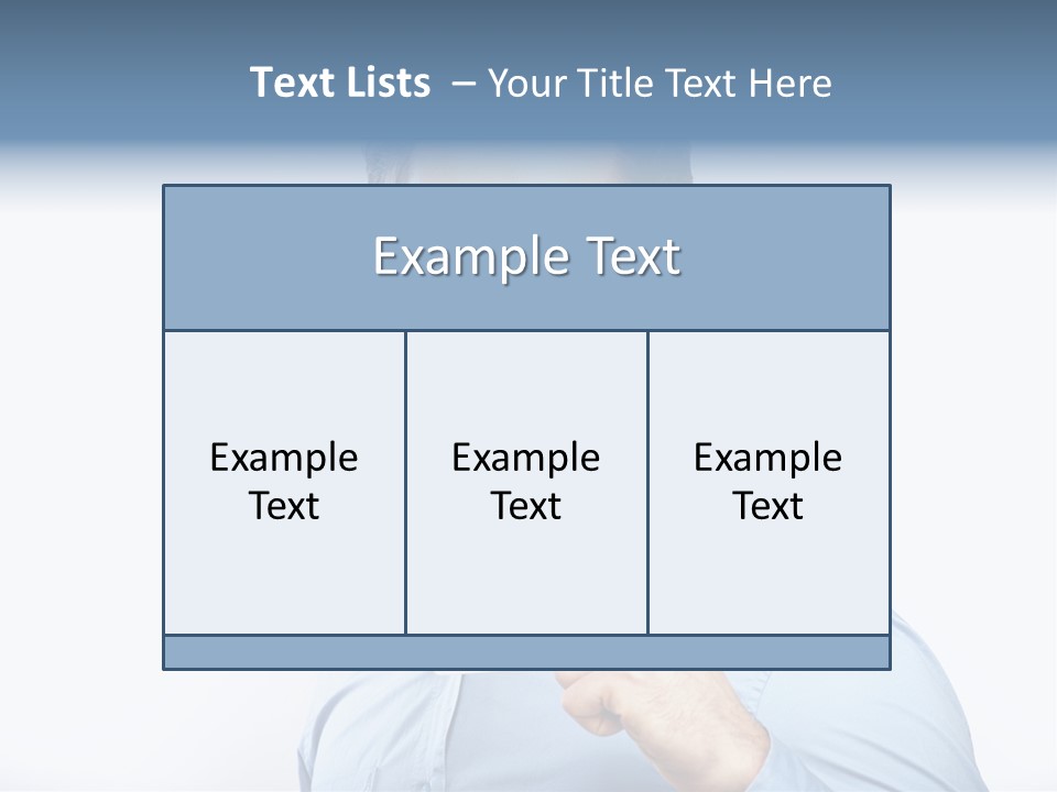 Showing People Casual PowerPoint Template