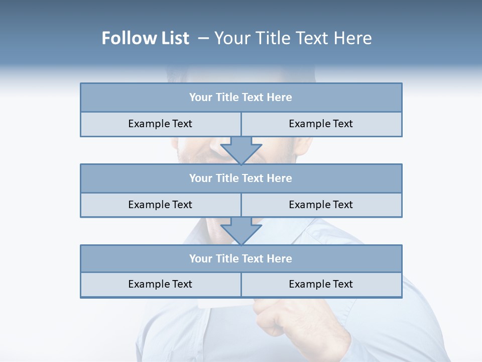 Showing People Casual PowerPoint Template