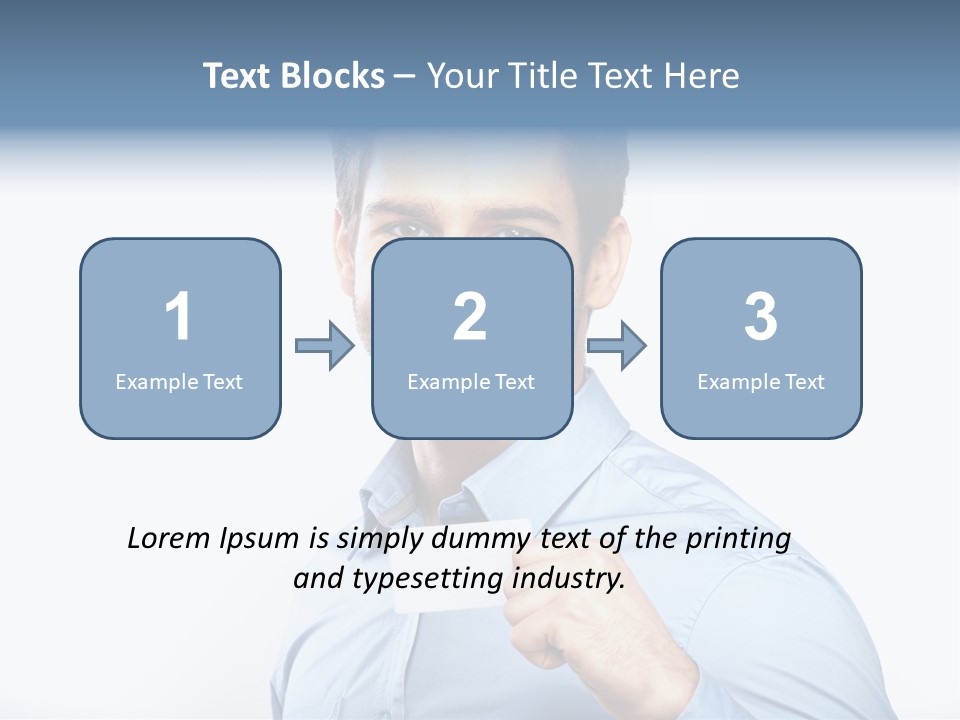 Showing People Casual PowerPoint Template