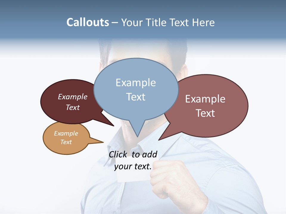 Showing People Casual PowerPoint Template