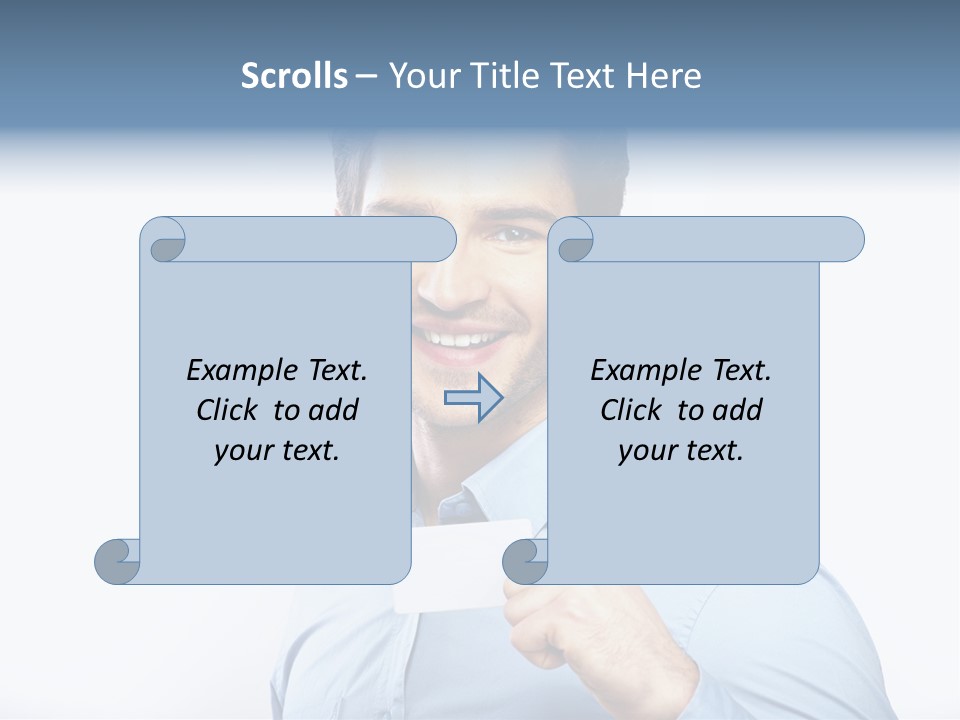 Showing People Casual PowerPoint Template