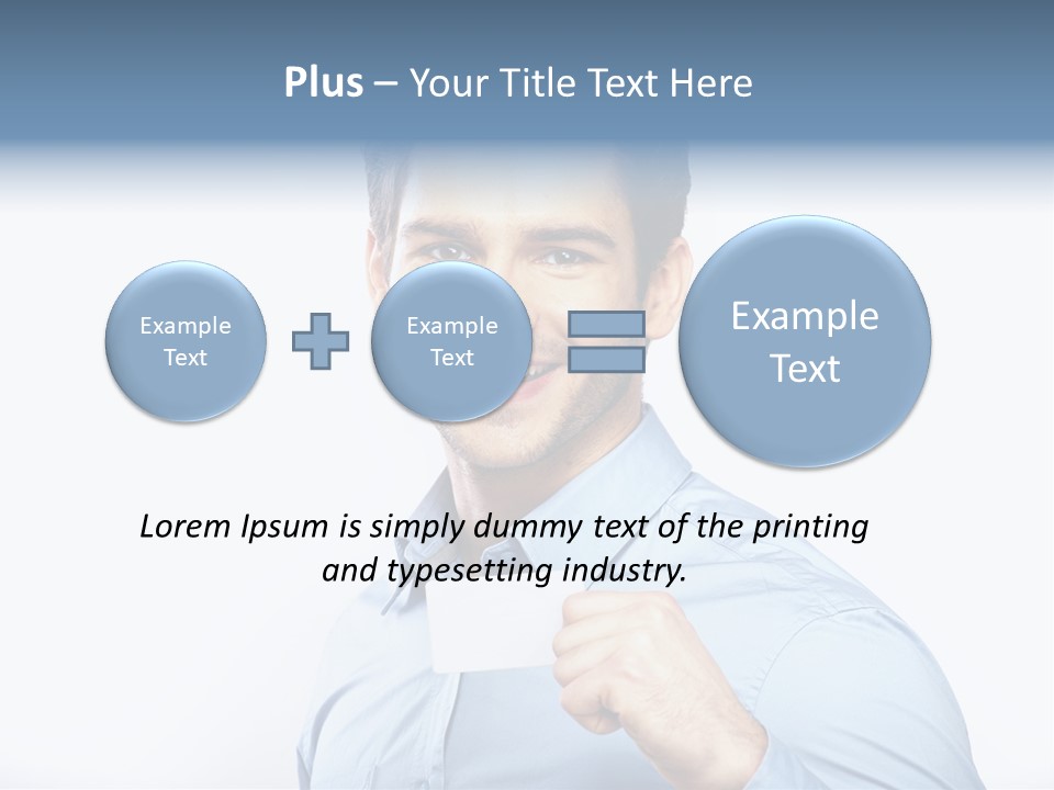 Showing People Casual PowerPoint Template