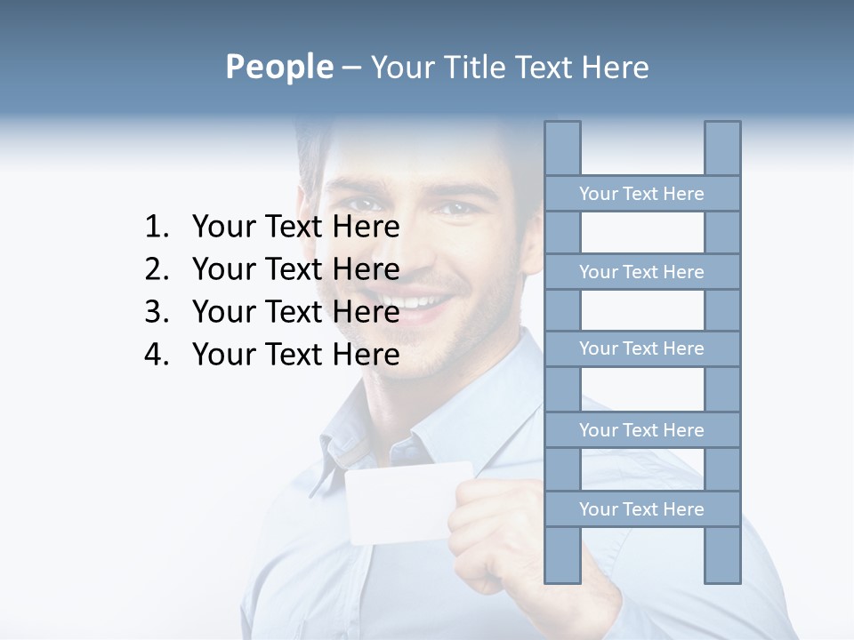 Showing People Casual PowerPoint Template