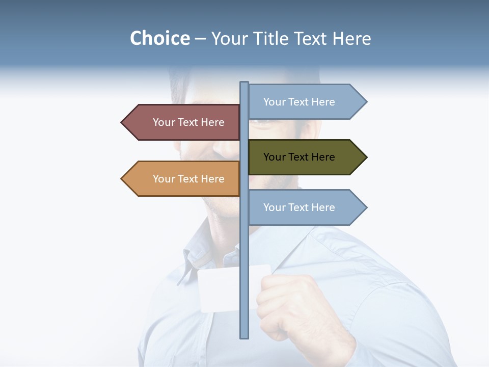 Showing People Casual PowerPoint Template