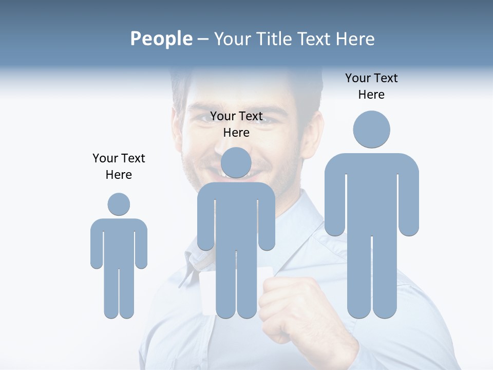 Showing People Casual PowerPoint Template