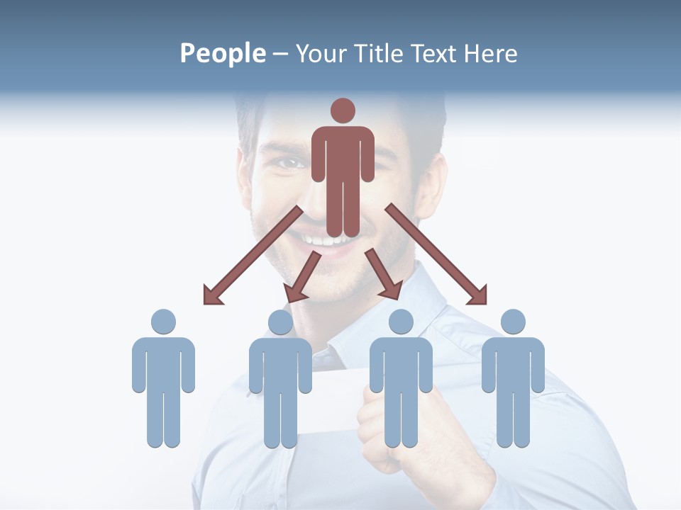 Showing People Casual PowerPoint Template