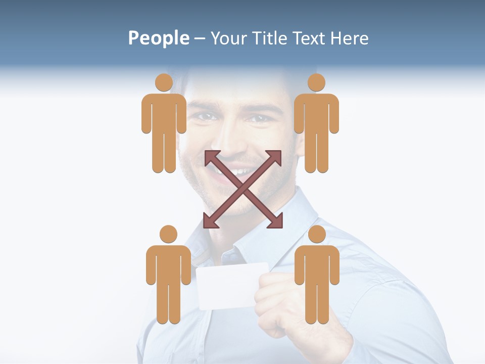 Showing People Casual PowerPoint Template