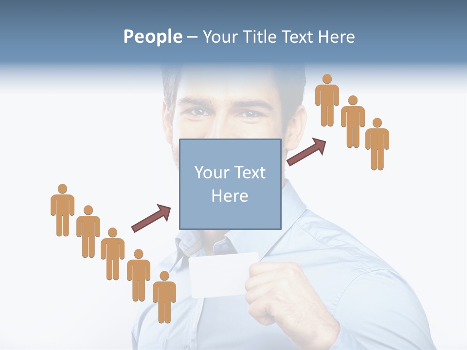 Showing People Casual PowerPoint Template