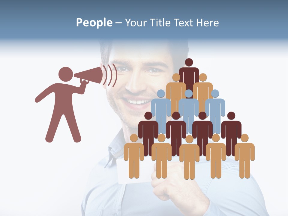 Showing People Casual PowerPoint Template
