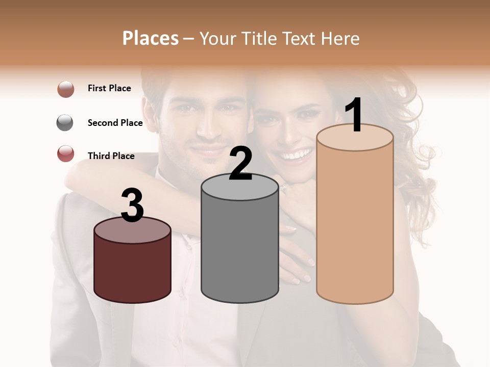 Couple Buildings Passion PowerPoint Template